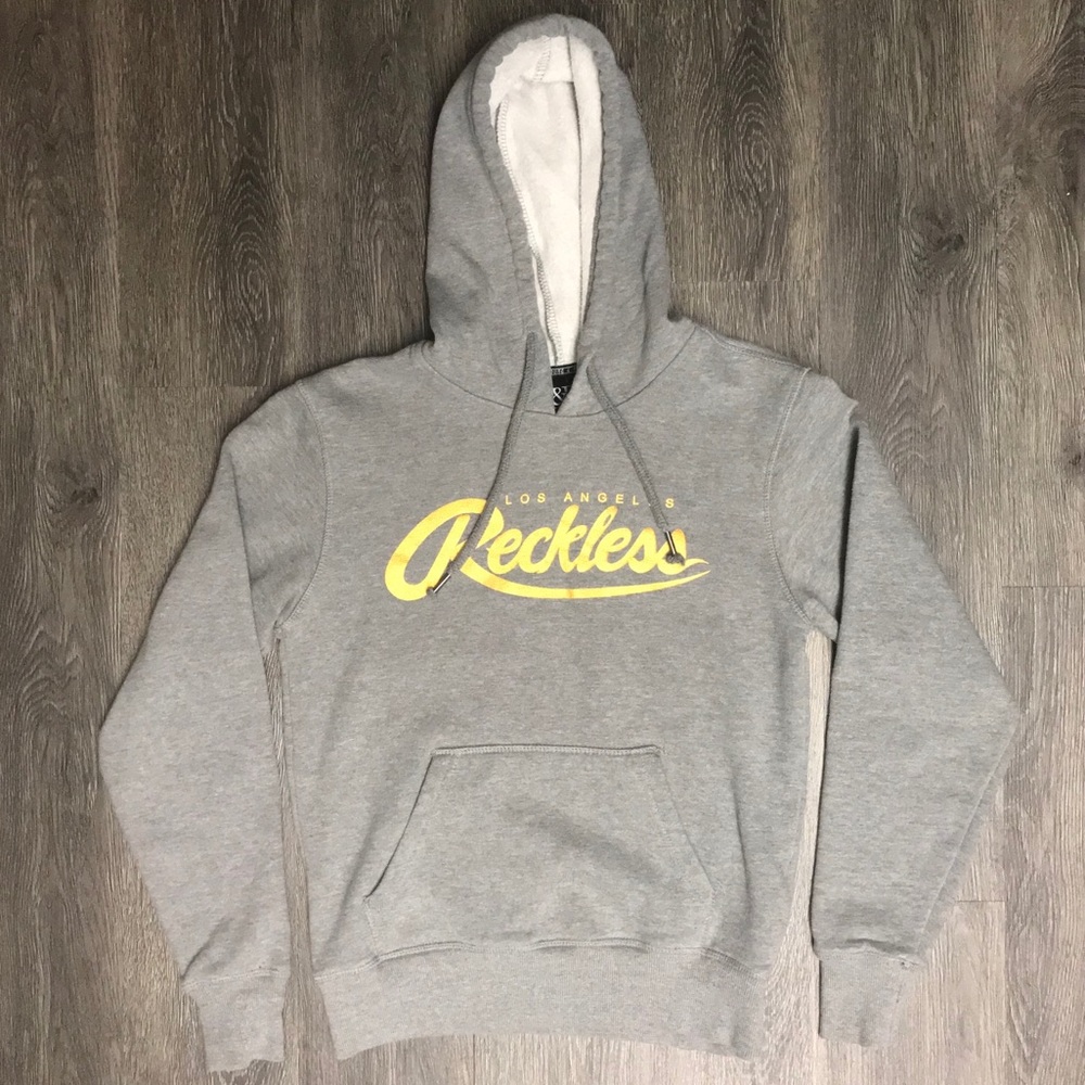 Young & Reckless Grey Hoodie
